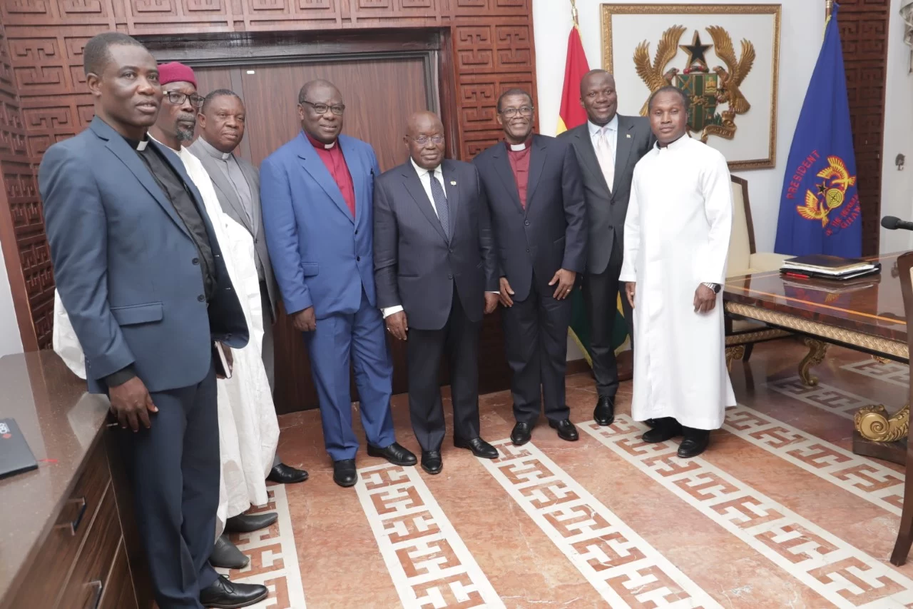 Religious leaders unite on galamsey as President Akufo-Addo welcomes discourse