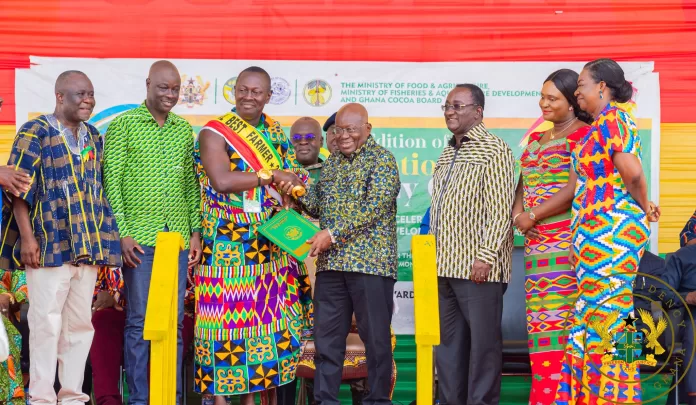 Support 2023 budget to achieve growth - President rallies Ghanaians at Farmers Day