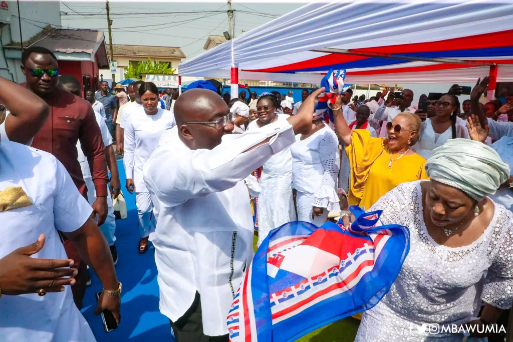 Vice President Bawumia joins NPP members at thanksgiving themed “We are grateful God”