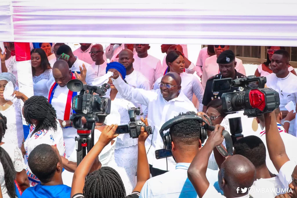 Vice President Bawumia joins NPP members at thanksgiving themed “We are grateful God”