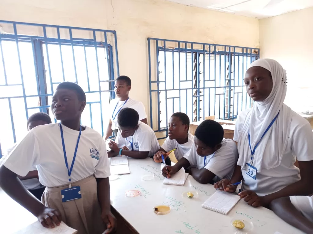 Math and Science camp for JHS girls in Upper Krobo District