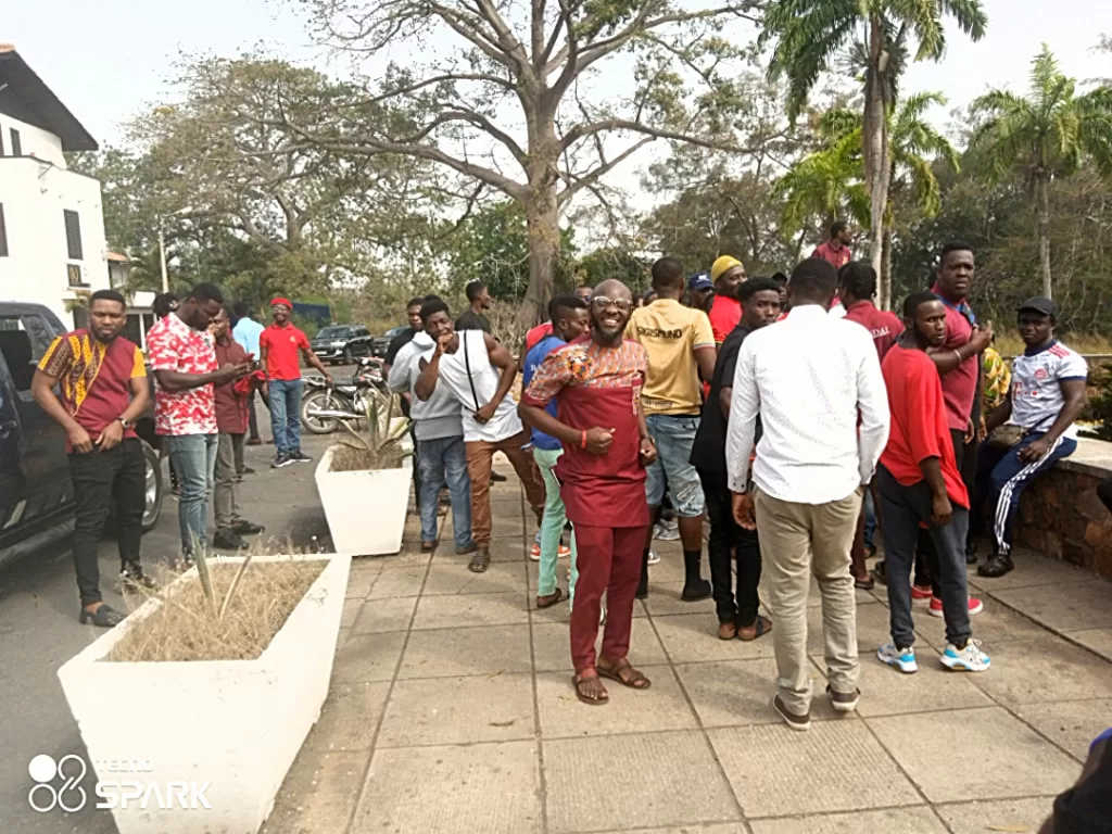 Security reinforcement at UG, as Old Vandals converged on Commonwealth, Mensah Sarbah to protest ejection of students