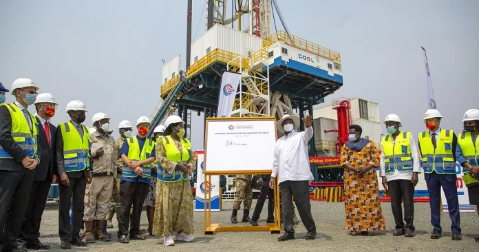 Uganda starts first oil drilling operations