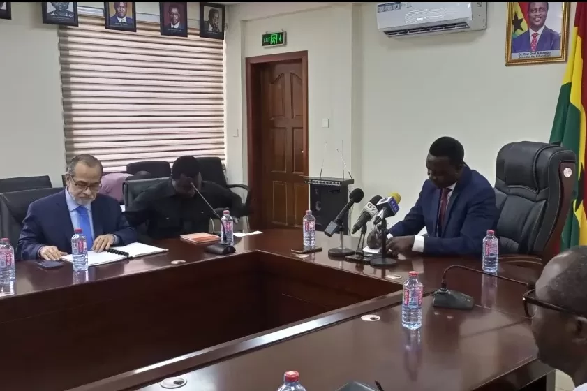 Accra: World Bank pays courtesy call on Ministry of Education 