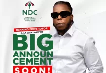 Rapper Edem set to declare candidacy for NDC parliamentary primaries seat