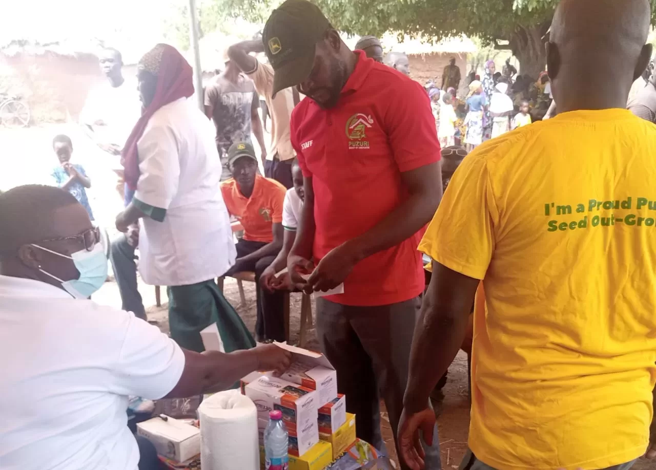 Free medical care for needy in Kalikpegu, Mion District 