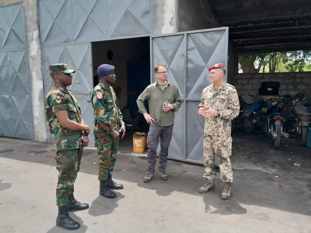German Technical Advisory Group visits Northern Command Headquarters