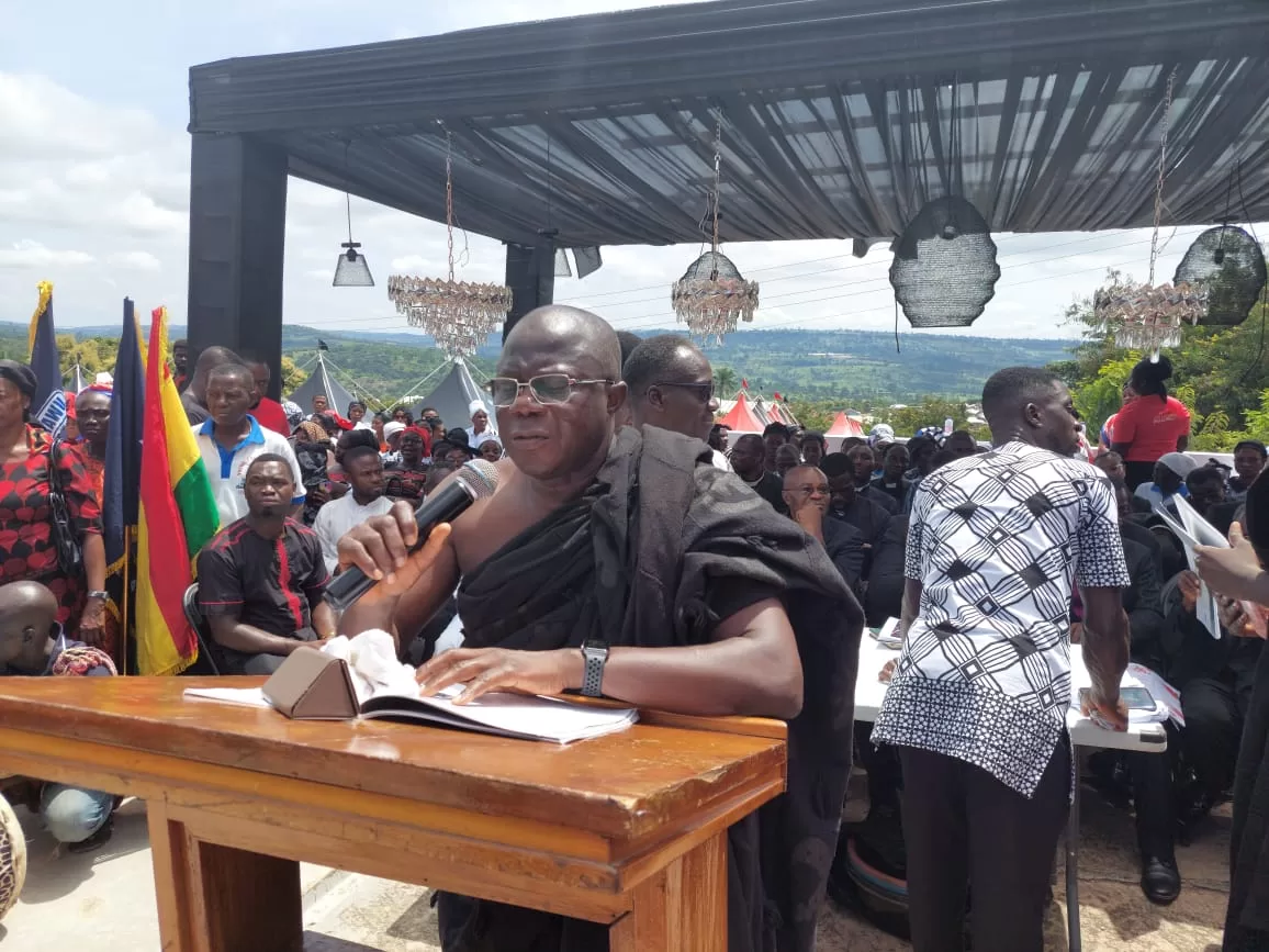 Late MP for Kumawu, Philip Basoah laid to rest; Prez, Veep pay last respect