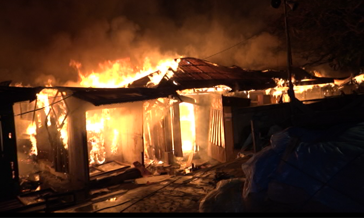 Fire guts Makola Shopping Mall