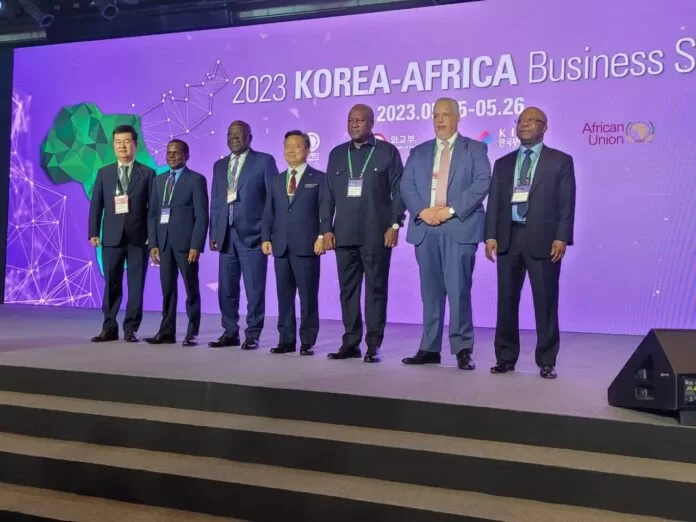Former President Mahama speaks at 2023 Korea Africa Business Summit