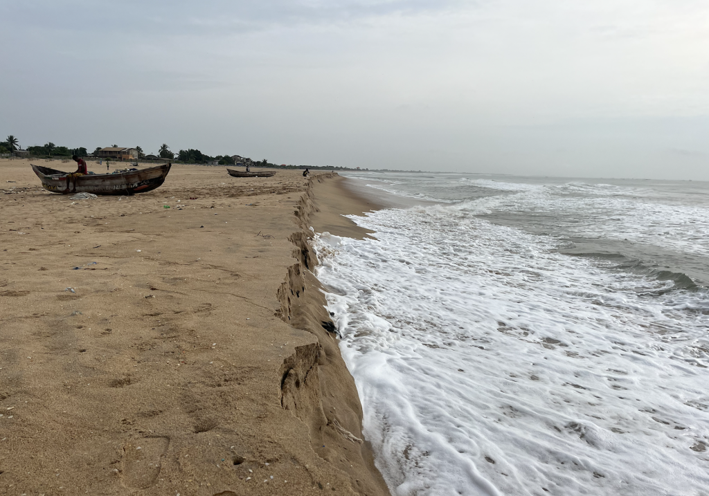 The sea continues to roar and devour Keta