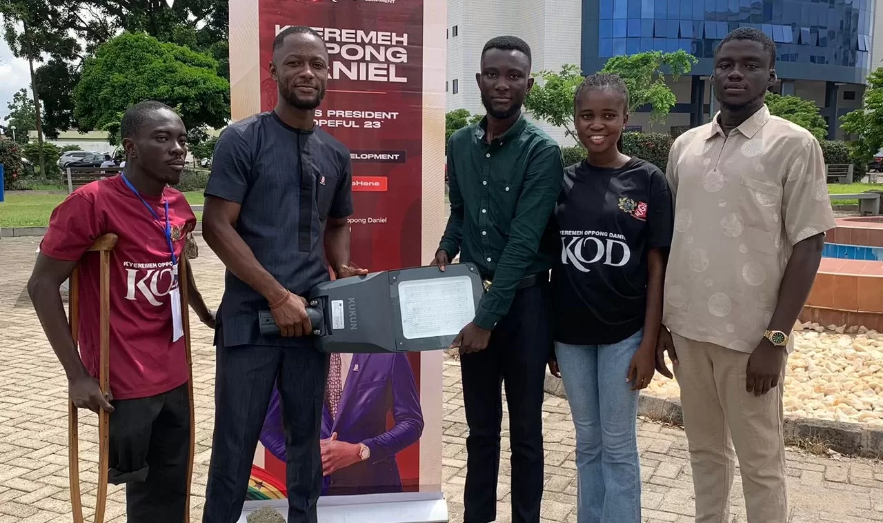 UMAT Students Benefit from KOD's Donation to NUGS Illumination Project