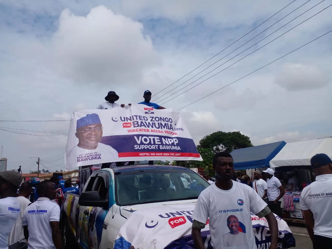NPP Presidential Race; Vice President Bawumia calls for unity as he files nomination