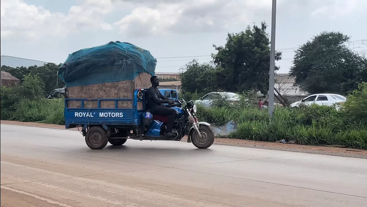 Tricycles or 'Aboboya' banned in some business districts in Accra