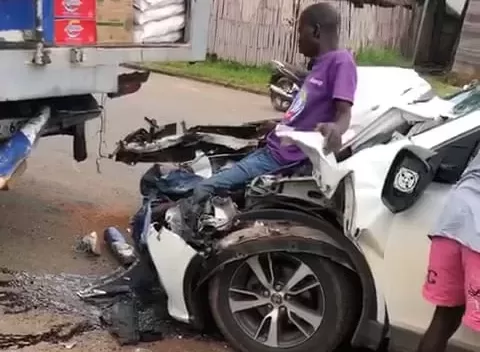 Overspeeding Hyundai salon car ran over and killed one person