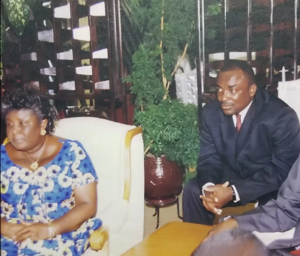 Kwabena Agyepong commiserates with Former President Kufuor over wife's death