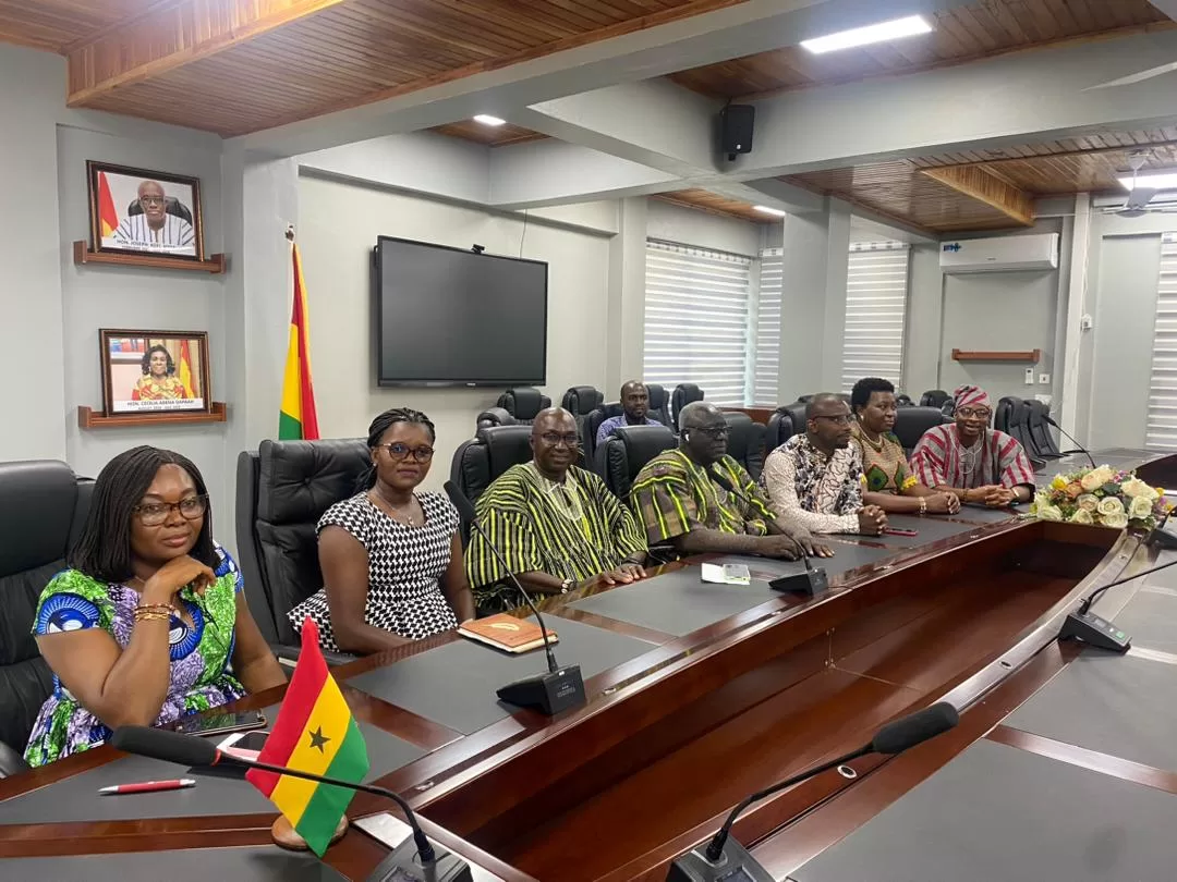 CONIWAS pays courtesy call on new Sanitation Minister