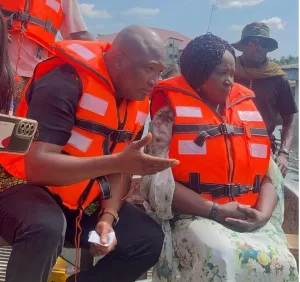 Akosombo Dam Spillage: Prof Jane Opoku-Agyemang commiserates with flood victims