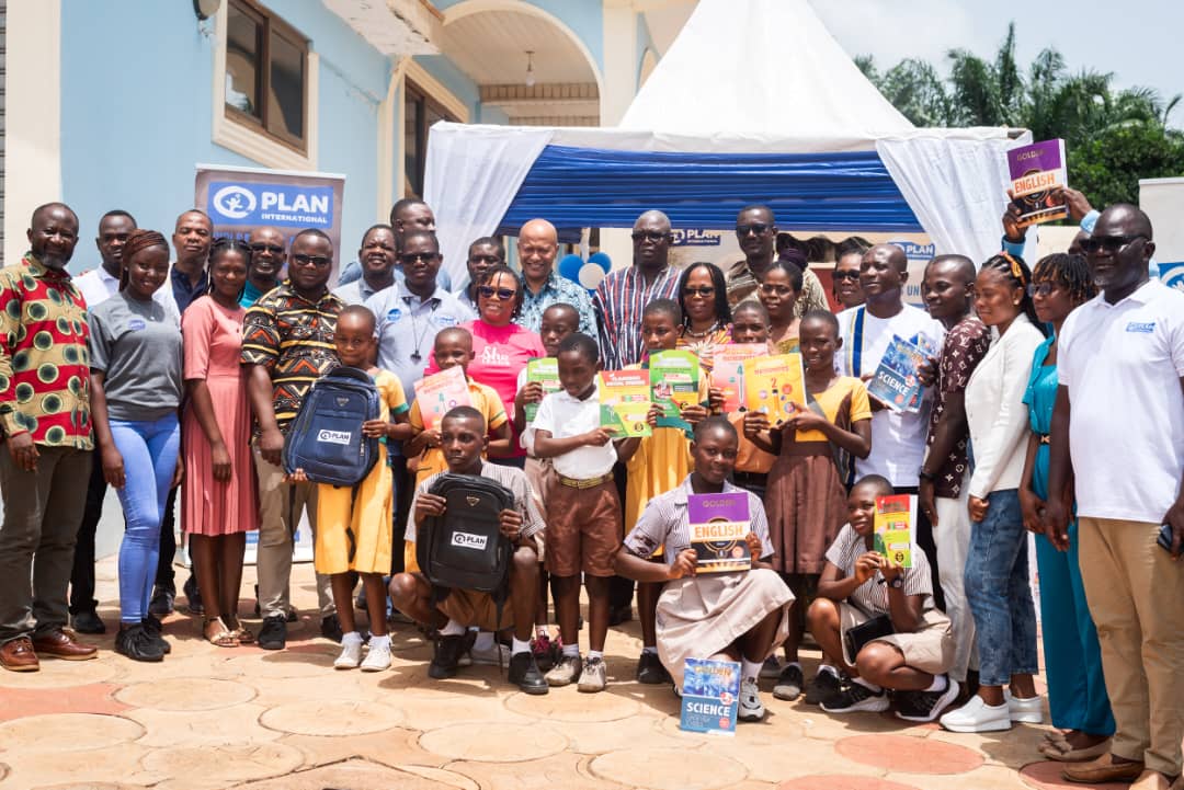 Over 14,200 Students in Volta & Oti Regions receive educational materials worth Ghc1.7 million – from Plan Int. Ghana
