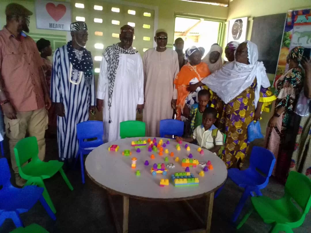 SUIOSA hands over refurbished 3-unit KG block to alma mater