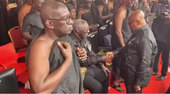 One-week observance of late former first lady Theresa Kufuor held in Peduase