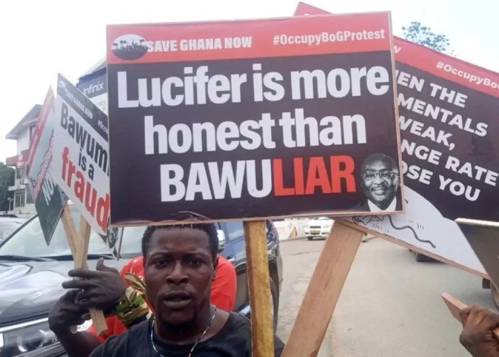 #OccupyBoGProtest: Social media users react