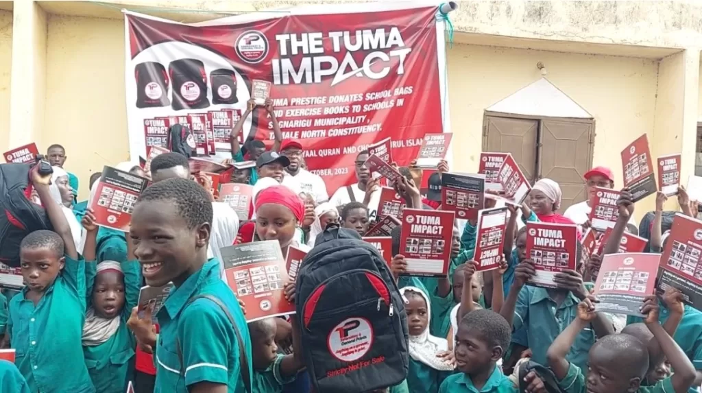 Foundation donates to schools in Tamale