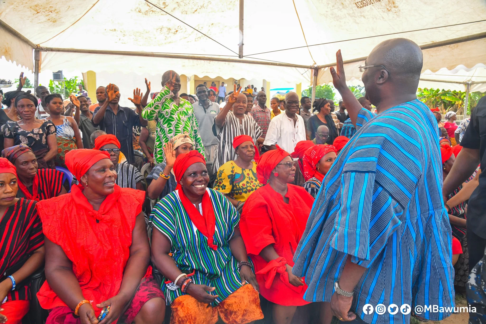 Vice President Bawumia empathizes with Akosombo dam spillage victims