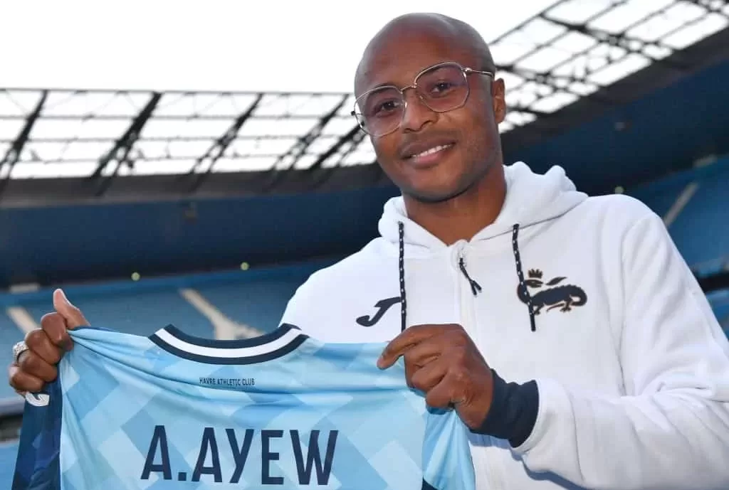Andre Ayew signs for French side Le Havre