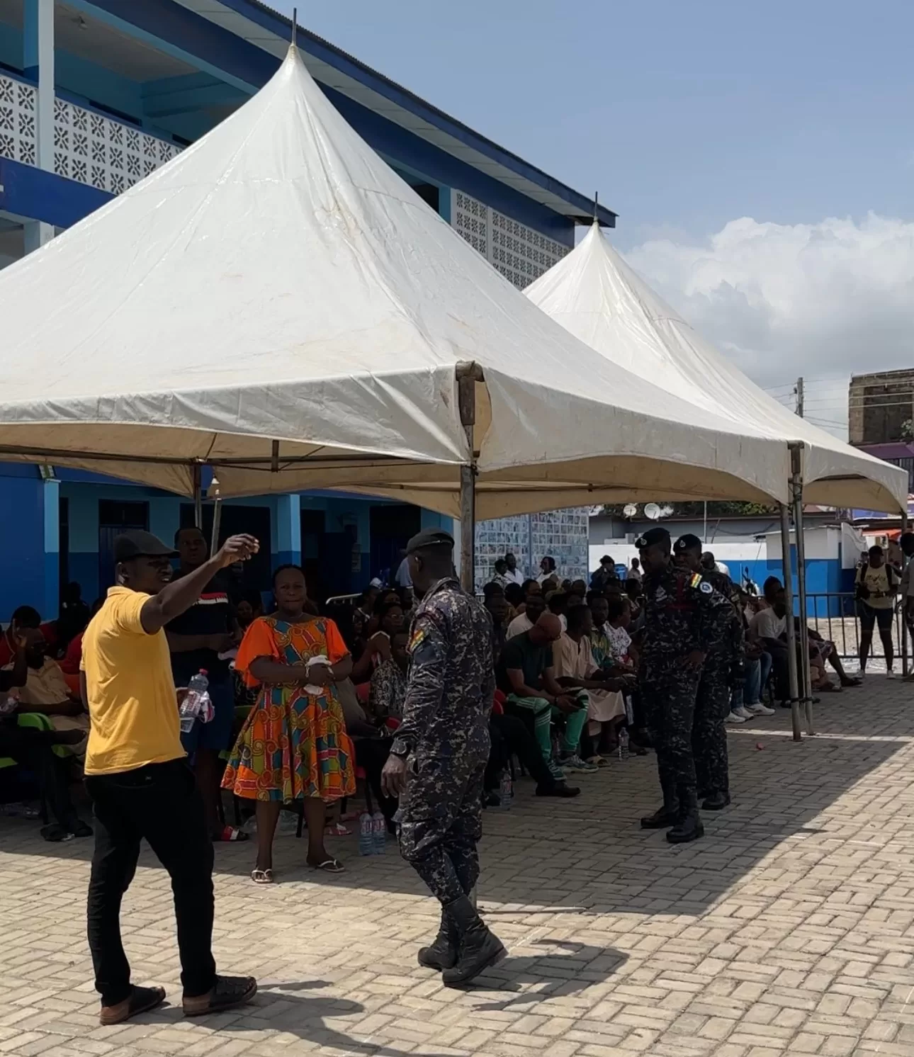 NPP Presidential Primary: Okaikwei Central Constituency pull up a relatively calm voting process