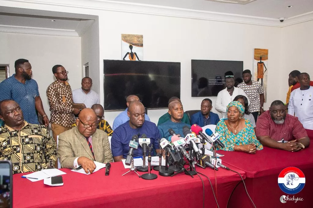 NPP presidential aspirants sign undertaking to accept election outcome