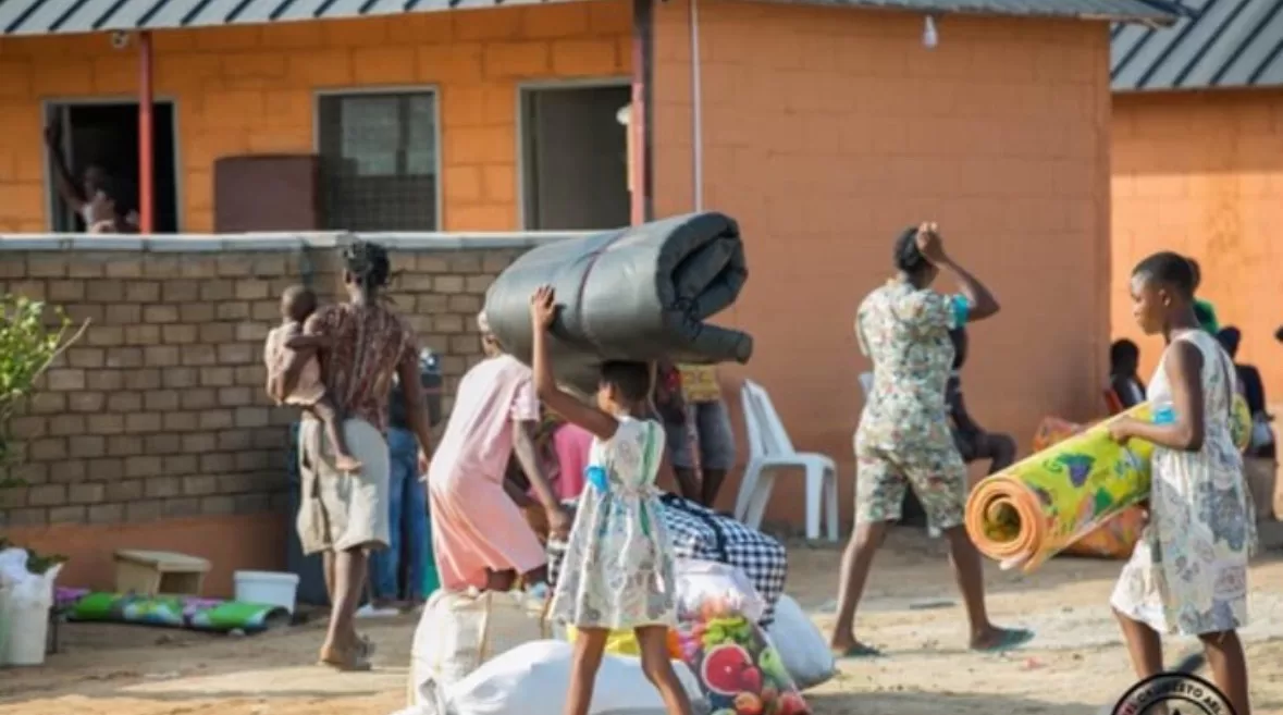 Families affected by Akosombo dam spillage begin anew in Aveyime-Battor