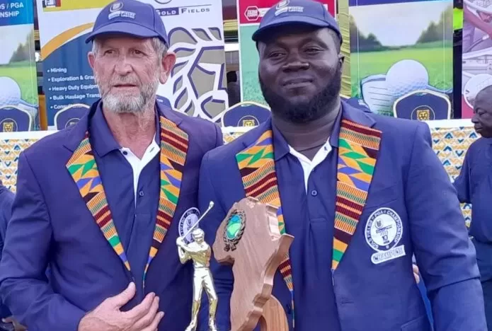 Nigeria's Sunday Olapade wins 2023 Goldfields PGA Golf Champs