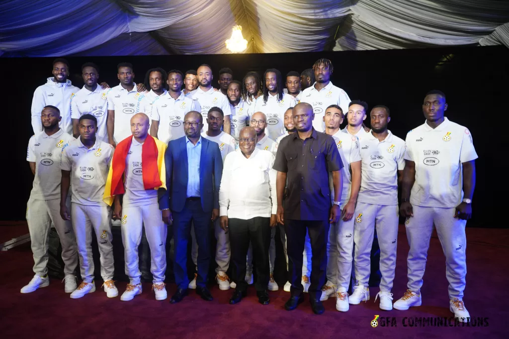 Akufo-Addo host Black Stars to farewell dinner ahead of AFCON 2023