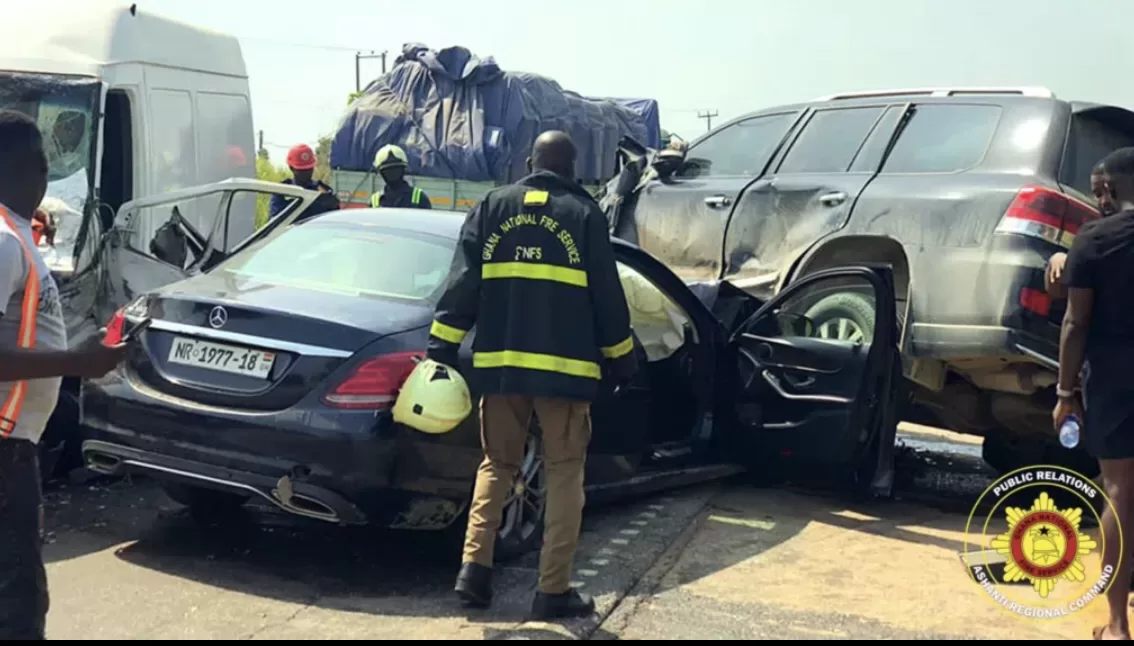 Tragic accident involving Samira Bawumia's convoy claims life of bodyguard