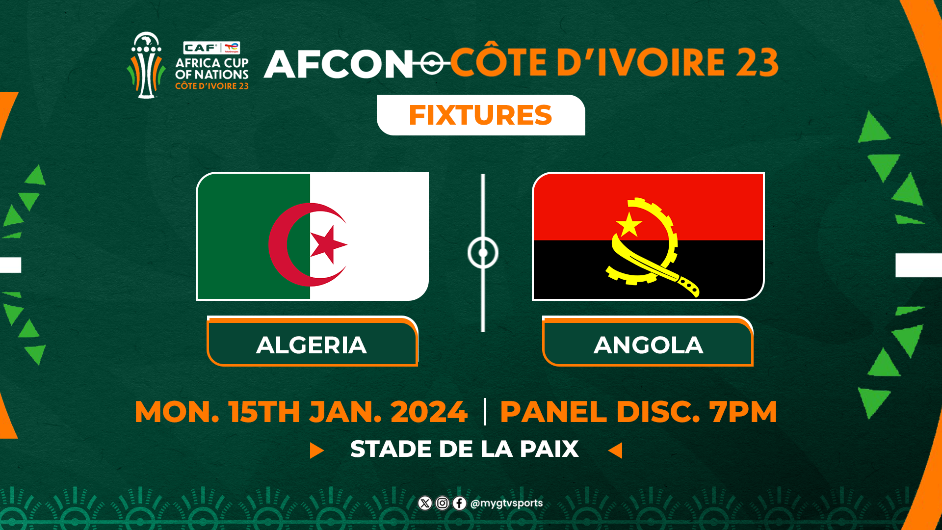 ALGERIA vs ANGOLA