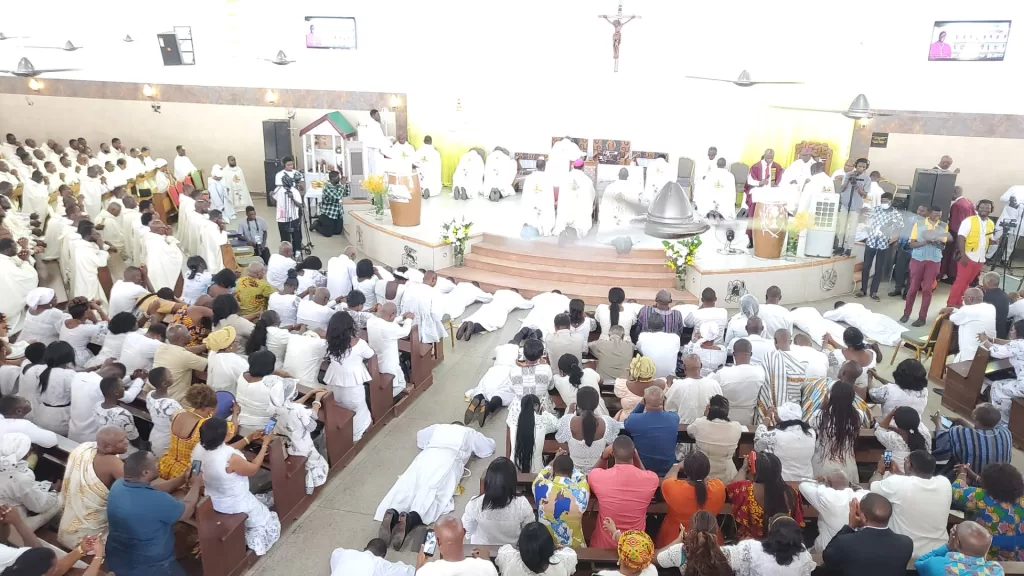 Catholic Archdiocese of Accra ordains 16 deacons