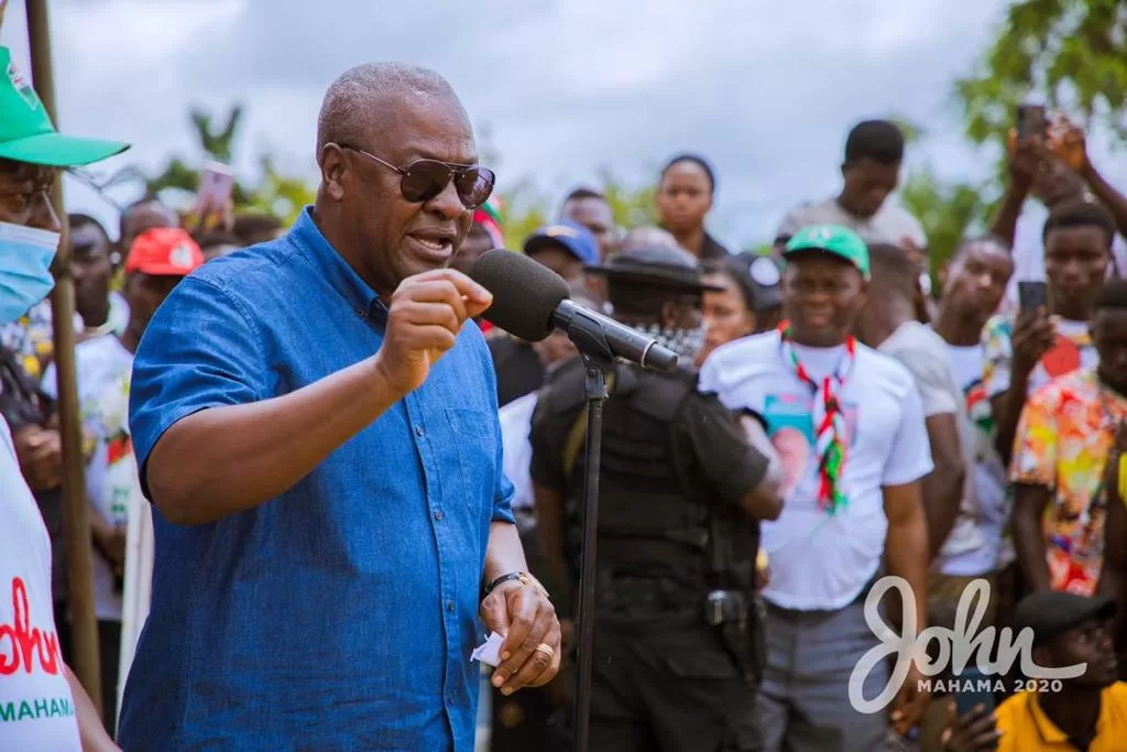 Mahama takes his Building Ghana Tour to Volta region