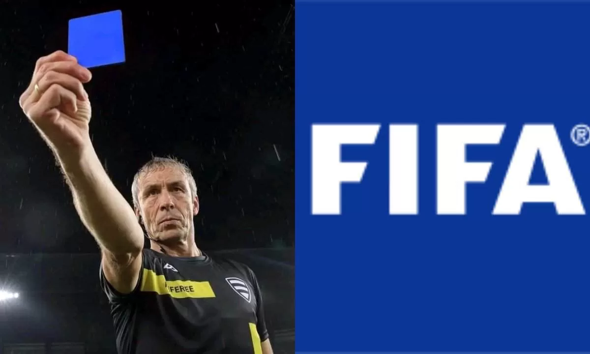 FIFA debunks reports on introduction of blue cards
