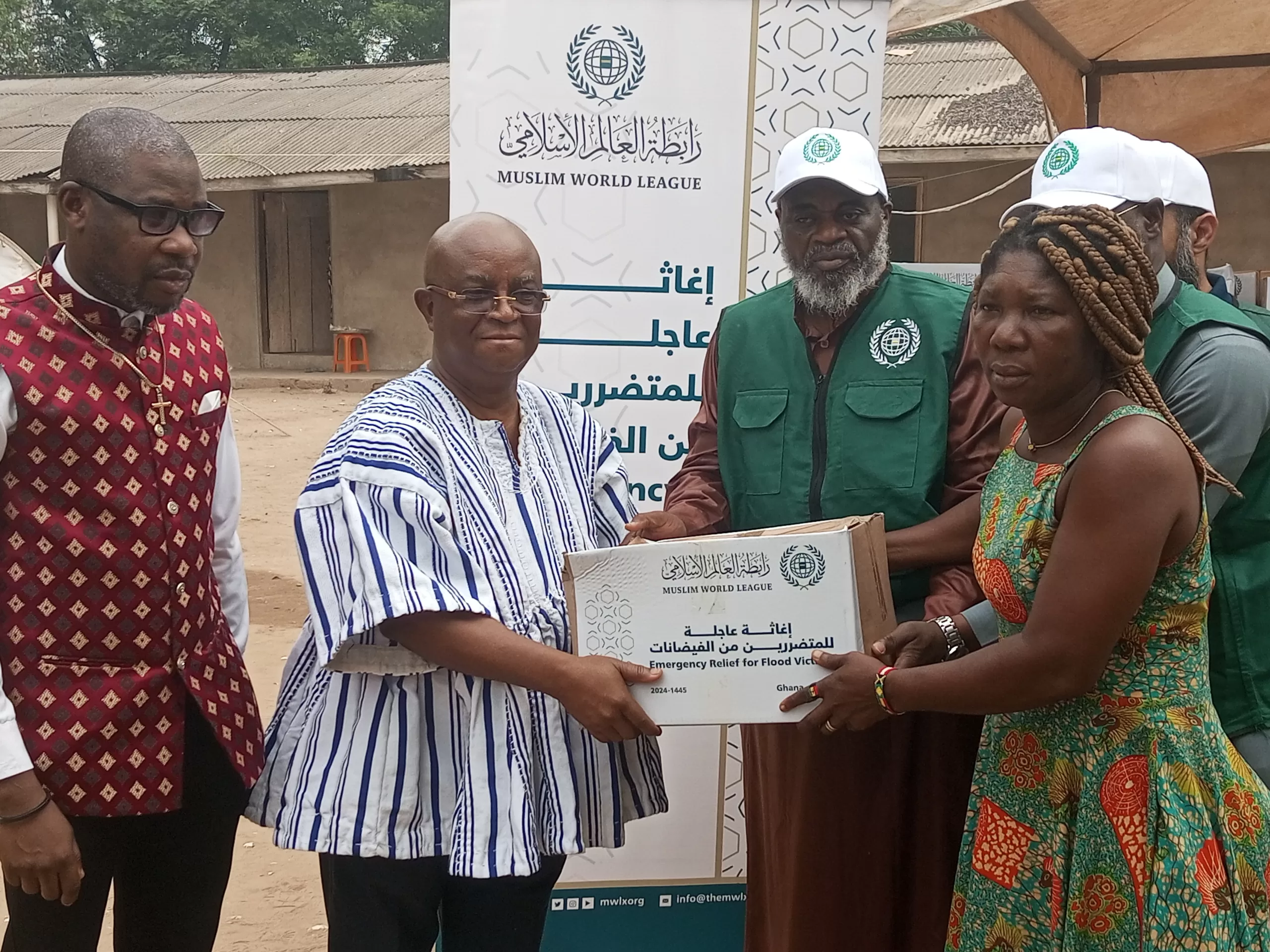 Muslim World League Donates $40,000