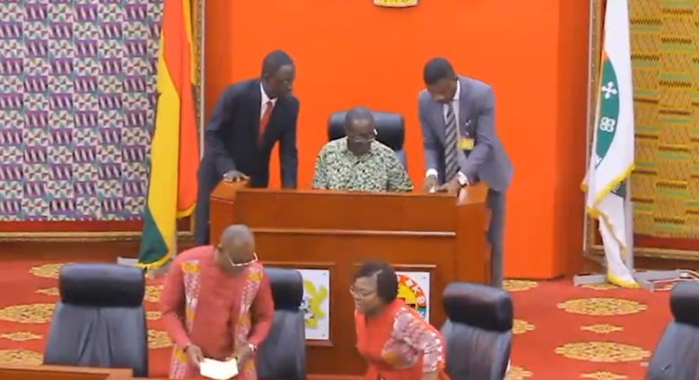 Sunyani East MP becomes first person to preside over parliament in absence of speaker