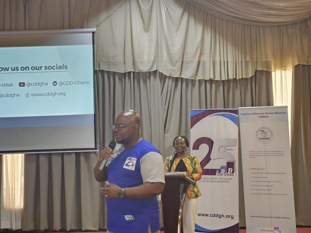 CDD Ghana pushes for human rights reportage during elections