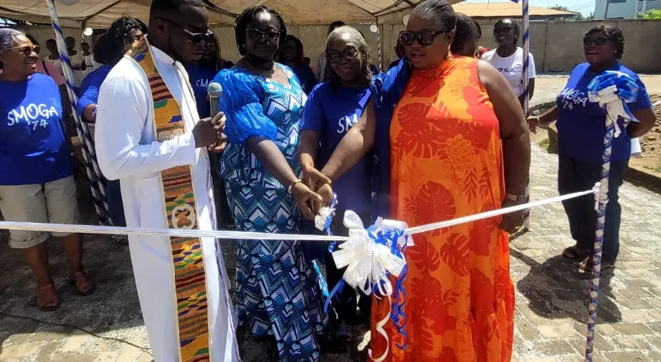 SMOGA '74 celebrates 50 after school with a gift for students of St Mary's SHS