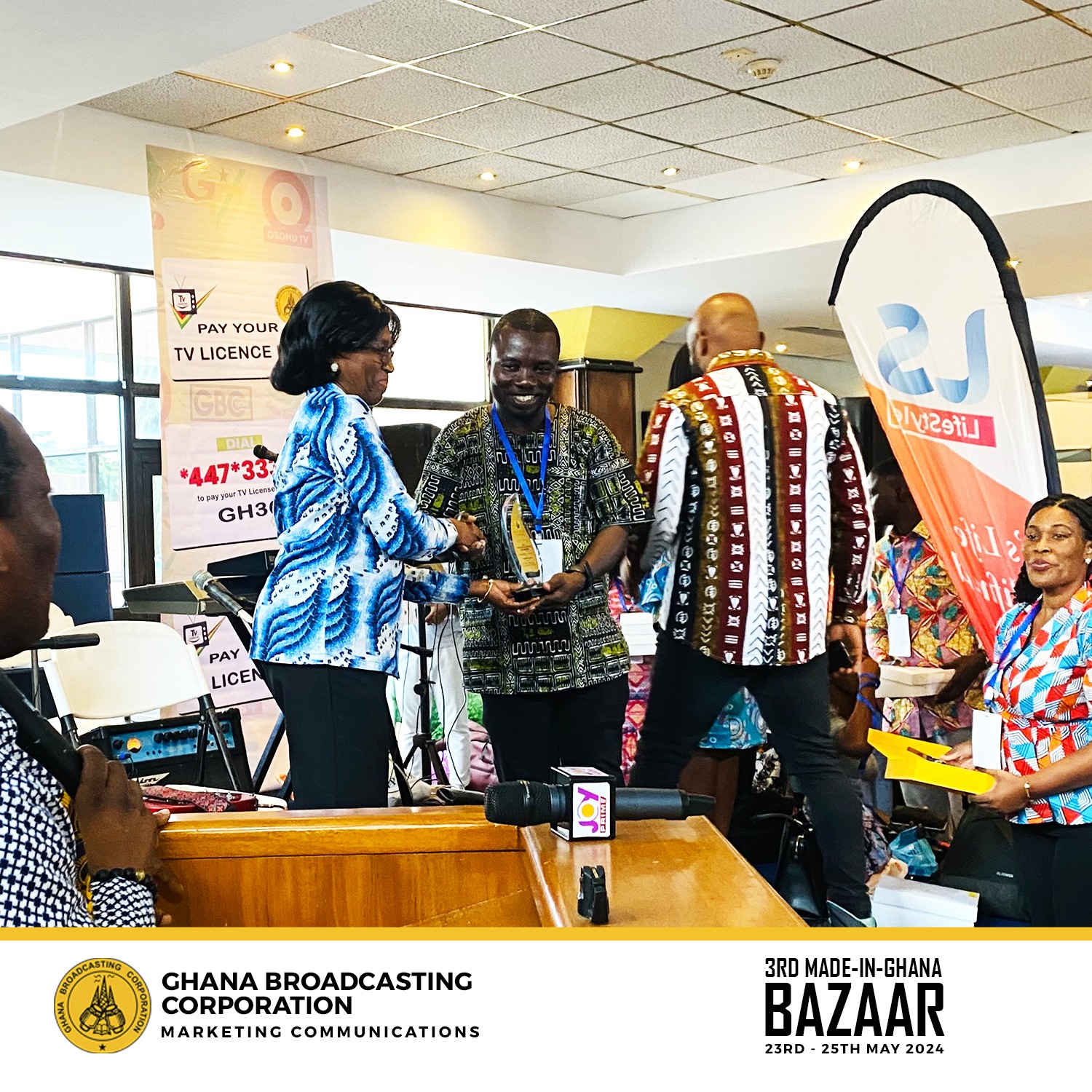 GBC honoured as Platinum sponsor for Made-in-Ghana Bazaar