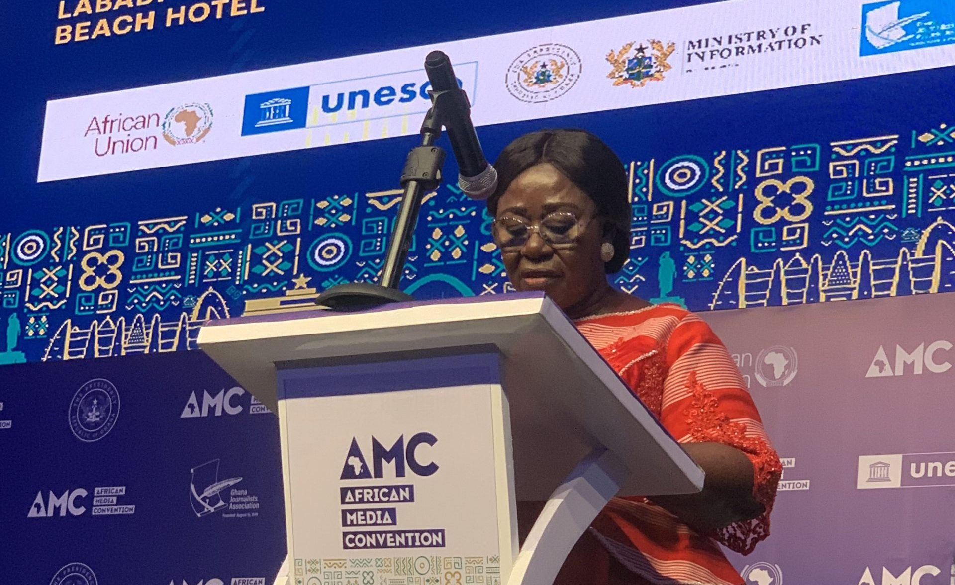 3rd AMC 2024: Akosua Frema Osei Opare urges the media to combat climate change through accurate reporting