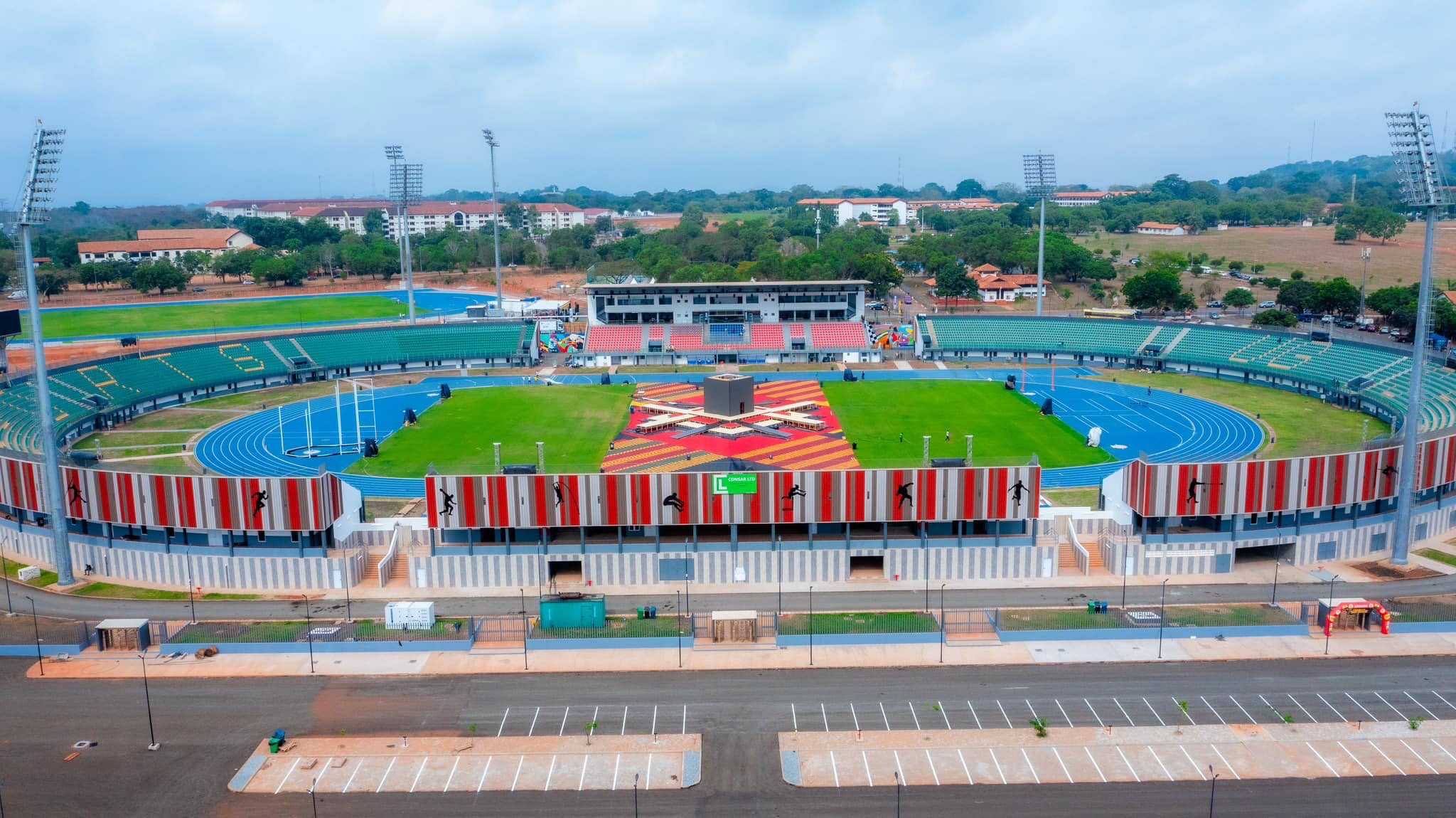 University of Ghana stadium set to host the 2024 MTN FA Cup final