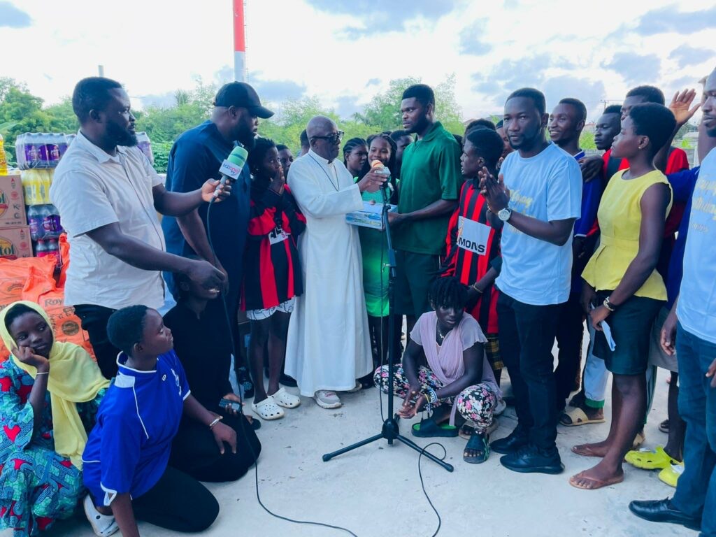 Thomas Partey celebrates birthday with donation to orphanage