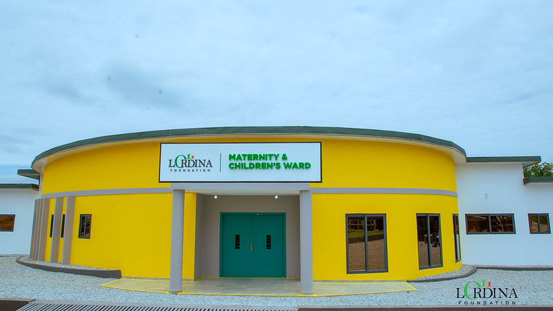 Lordina Foundation provides Maternity and Children's Ward to serve Women in Nkoranza