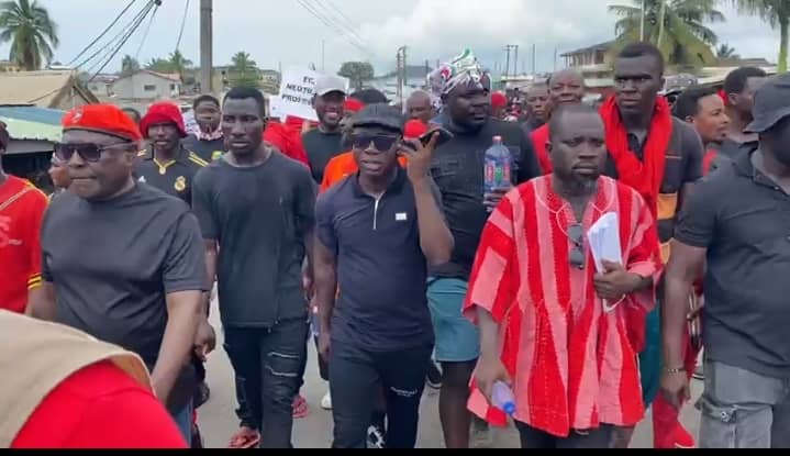 NDC petitions Neenyi Ghartey to intervene in political happenings in Effutu 