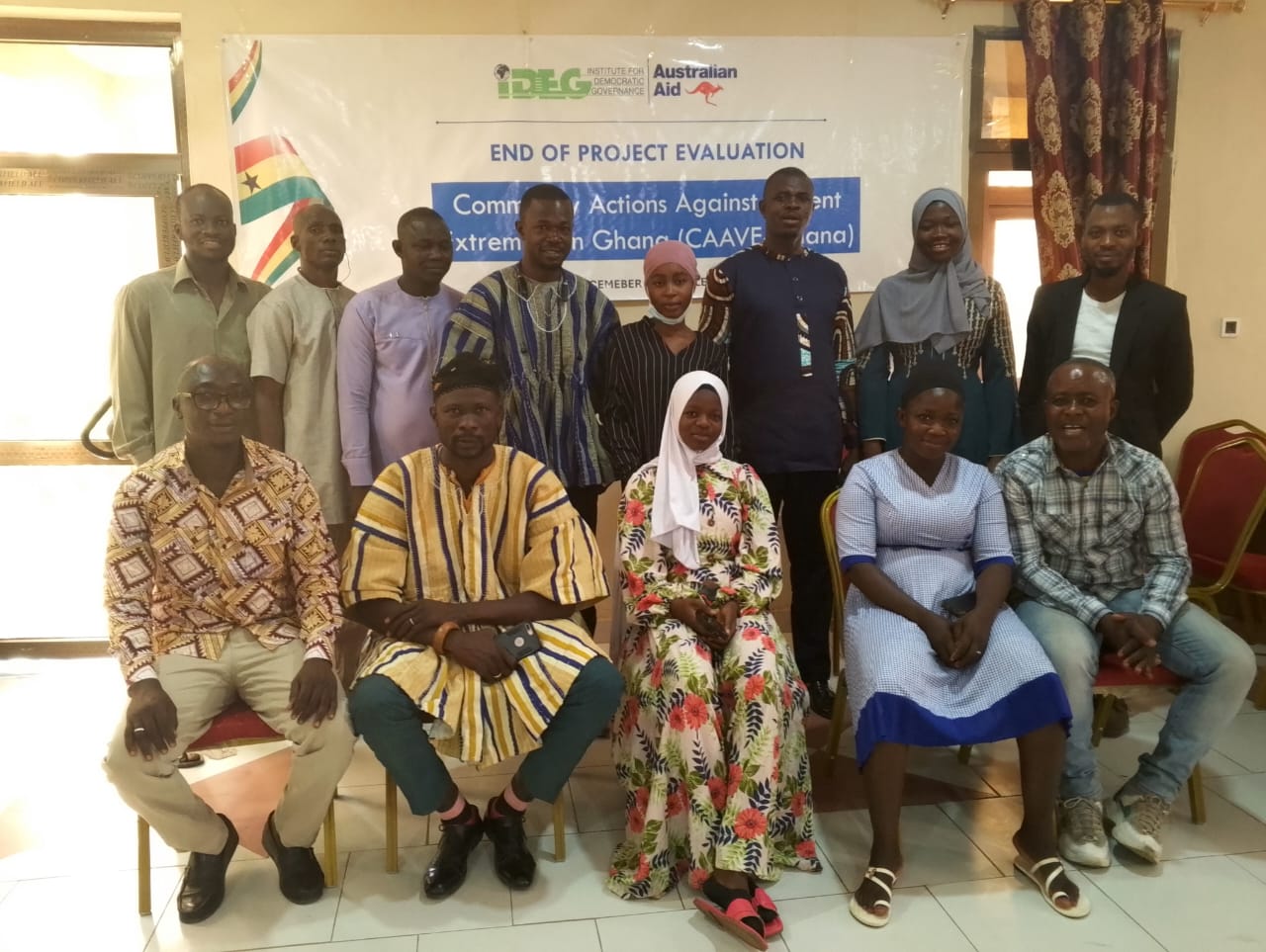 IDEG holds evaluation meeting on CAAVE-Ghana in Wa